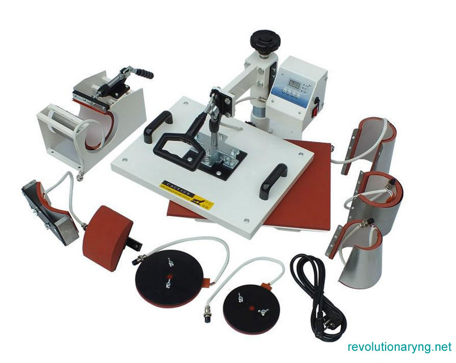 8 in 1 Combo Heat Press Machine